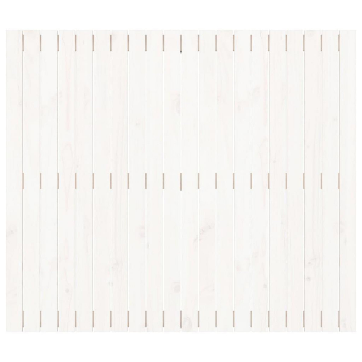 VIDAXL Tete de lit murale Blanc 127,5x3x110 cm Bois massif de pin