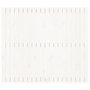 Voir la diapositive 4 : VIDAXL Tete de lit murale Blanc 127,5x3x110 cm Bois massif de pin