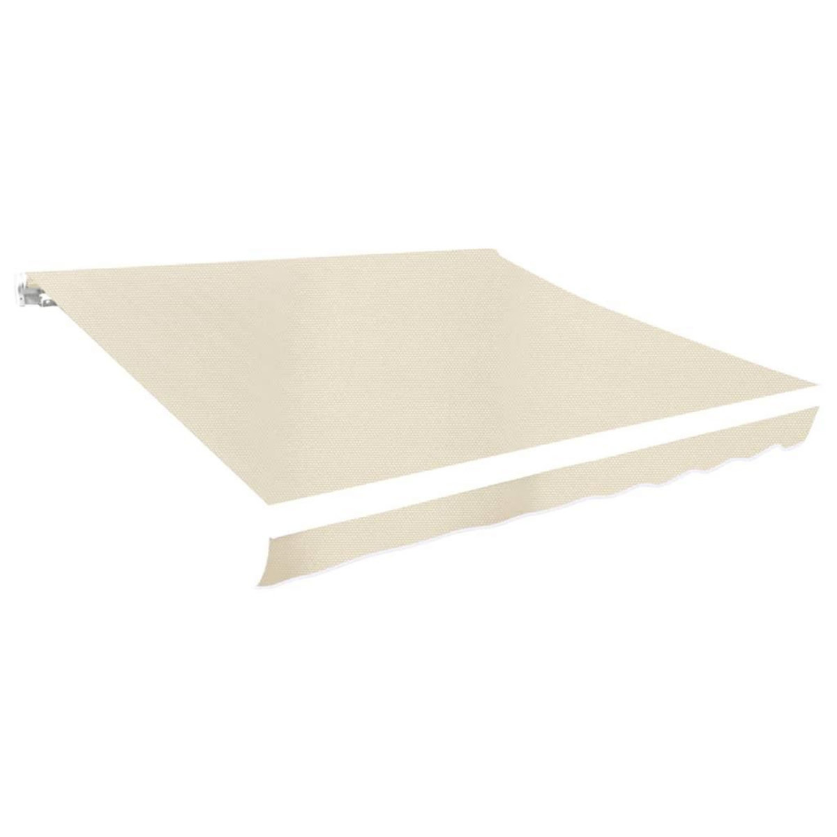 VIDAXL Toit d'auvent Toile Creme 6x3 m (Cadre non inclus)