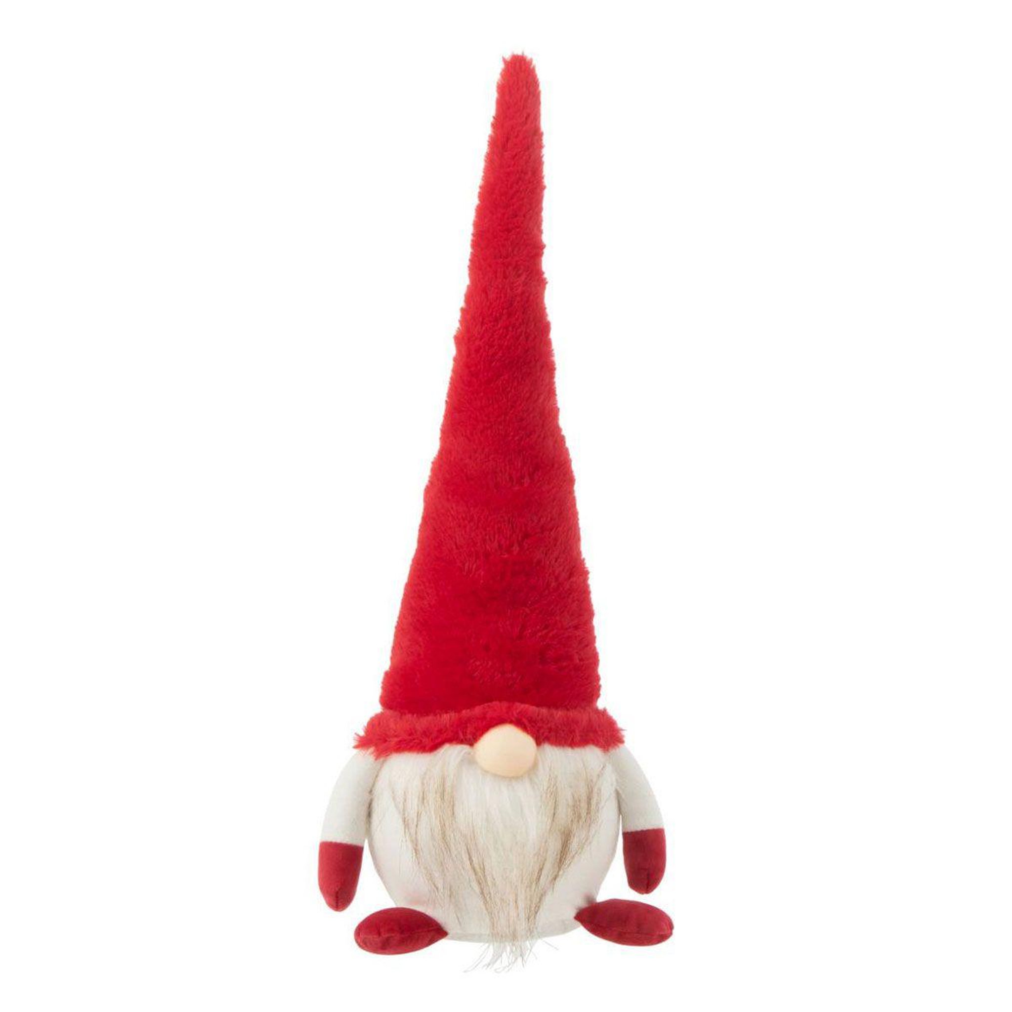 J-LINE Statuette Déco Lutin  Led  48cm Rouge