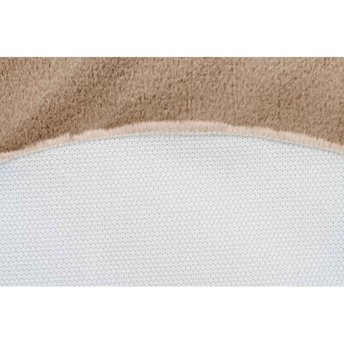 Paris Prix Tapis de Bain Antidérapant  Rabbit  100cm Beige