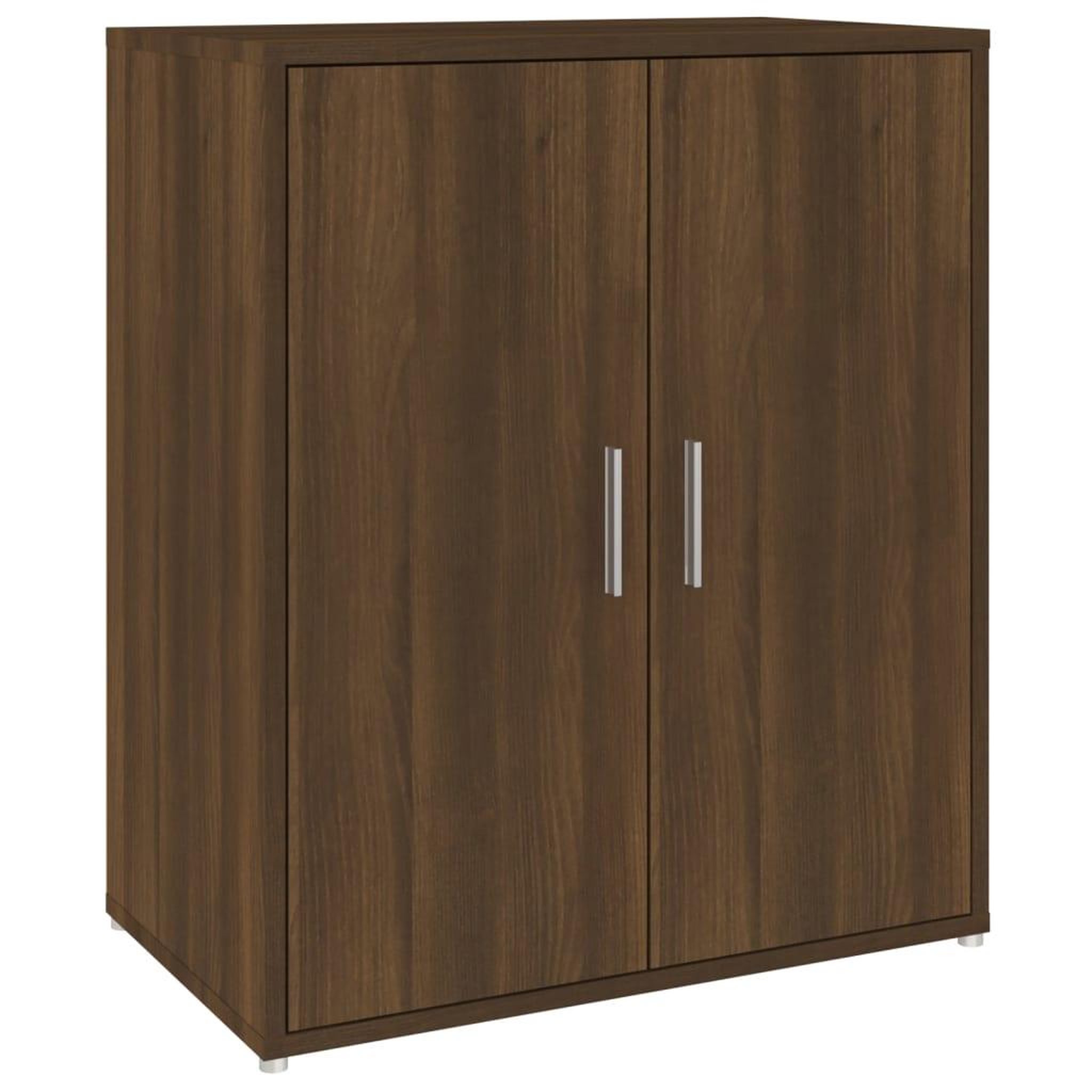 Voir la diapositive 5 : VIDAXL Meuble a chaussures Chene marron 60x35x70 cm Bois d'ingenierie