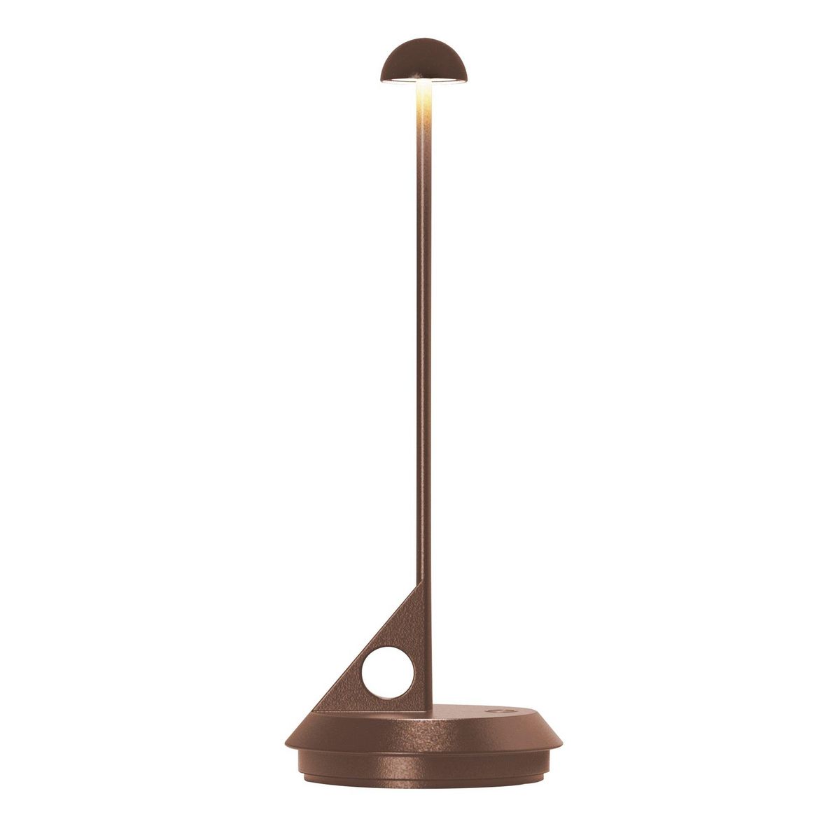 Lumisky Lampe de table sans fil LED LUME Bronze Aluminium H29 cm