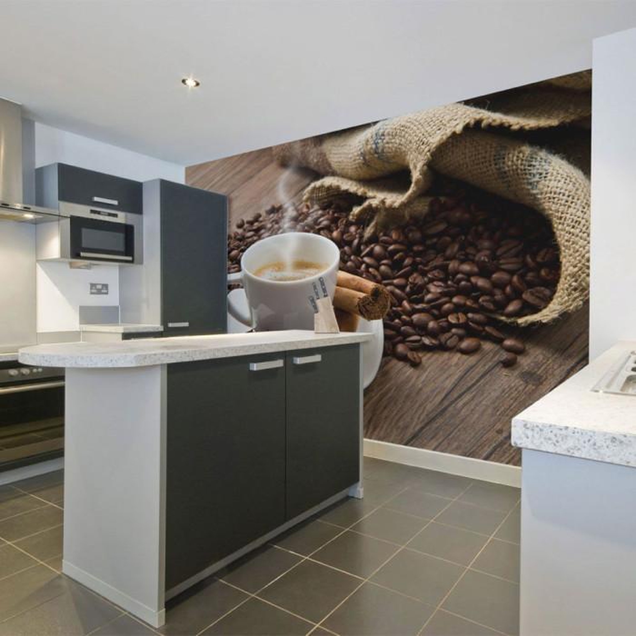 Paris Prix Papier Peint  Star Anise Coffee. Coloris disponibles : Multicolore
