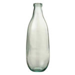 Paris Prix Vase Design en Verre  Bouteille  41cm Transparent