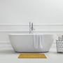 Voir la diapositive 2 : GUY LEVASSEUR Tapis de bain uni en polyester 50x80cm
