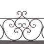 Voir la diapositive 4 : VIDAXL Banc de jardin 132 cm Acier Antique Marron
