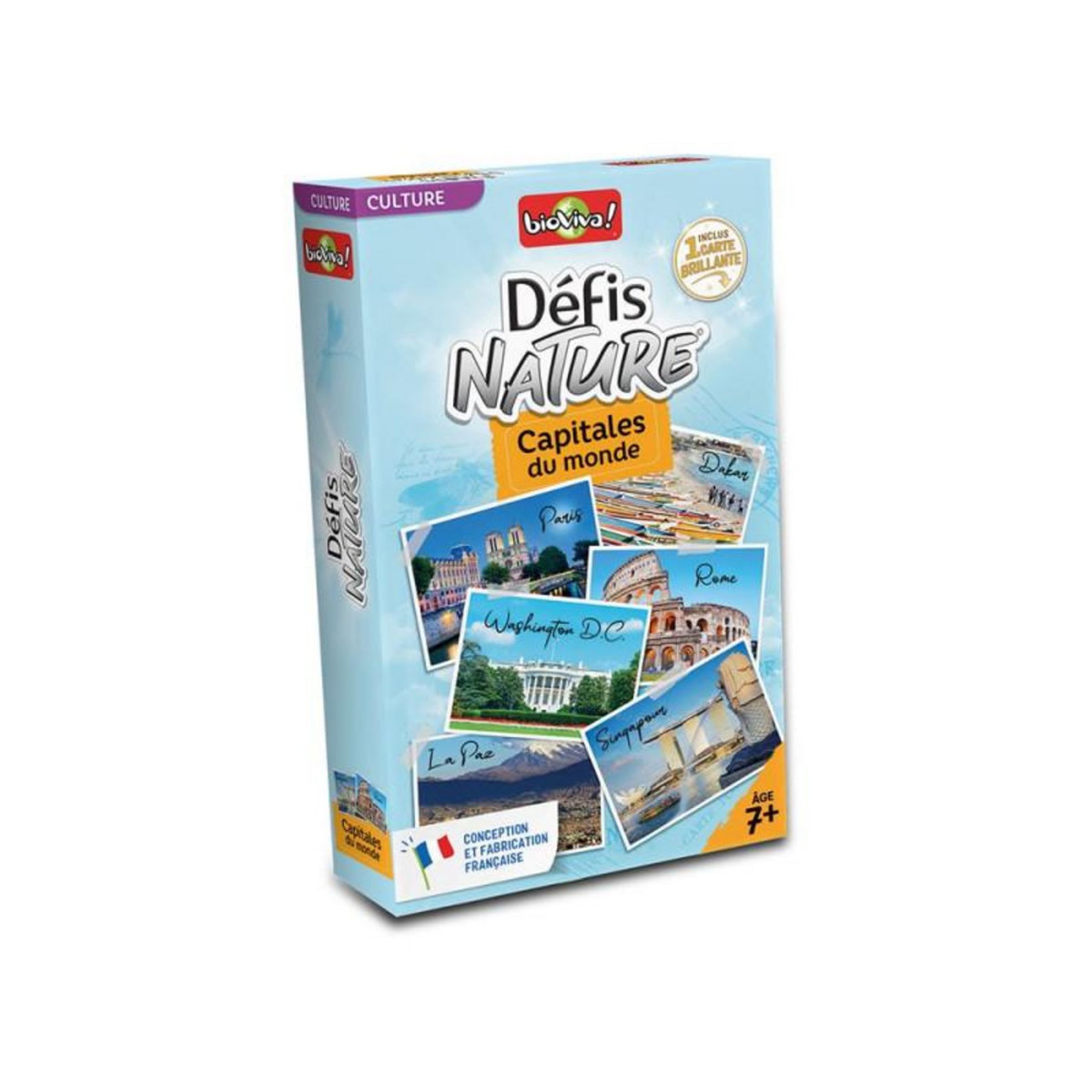 Bioviva Jeu de culture générale Bioviva Défis Nature Capitales du monde