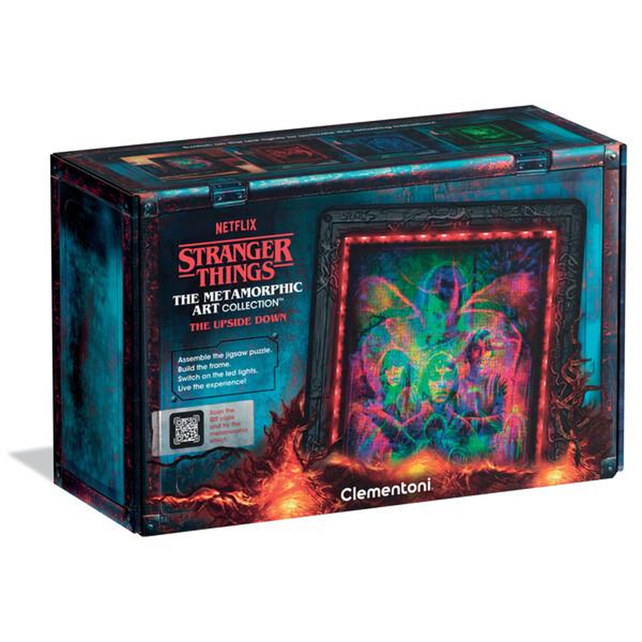 Voir la diapositive 2 : CLEMENTONI Puzzle 520 pièces - Stranger Things - Clementoni - Le Monde à l'Envers