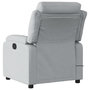 Voir la diapositive 5 : VIDAXL Fauteuil de massage inclinable electrique gris clair tissu