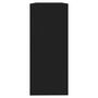 Voir la diapositive 4 : VIDAXL Bibliotheque/Separateur de piece Noir 100x30x72 cm