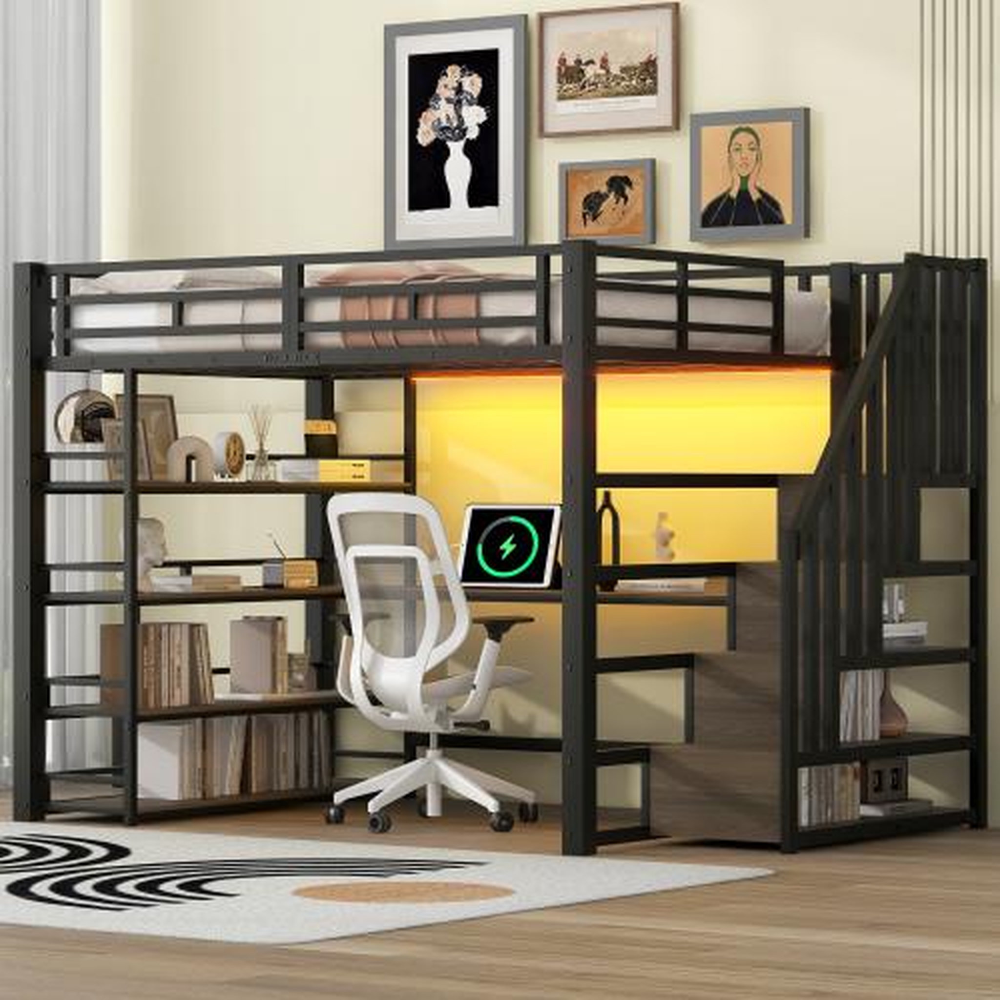 Voir la diapositive 4 : MERAX Lit mezzanine