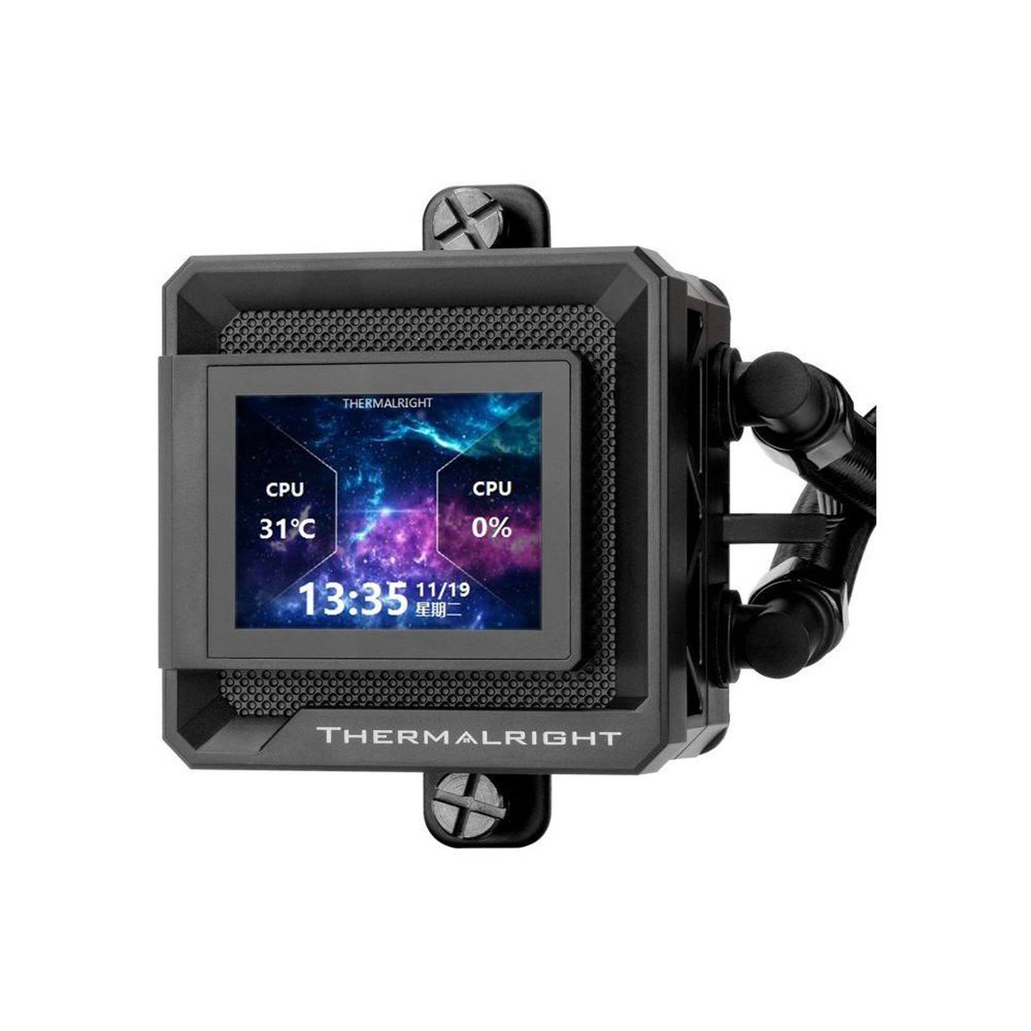 Voir la diapositive 3 : Thermalright Refroidisseur CPU liquide AIO 360 mm ARGB V2 avec écran LCD 2 pouces 320x320 amovible FW360-SE-ARGB-W-V2