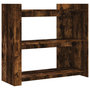 Voir la diapositive 2 : VIDAXL Table console chene fume 100x35x90 cm bois d'ingenierie