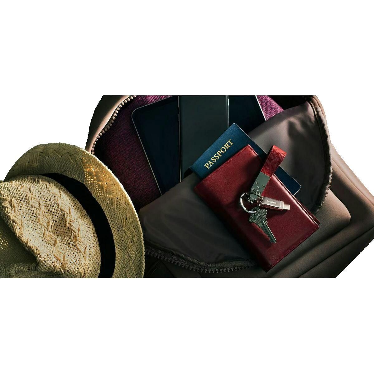 SANDISK Clé USB 256Go Ultra Dual Drive Luxe Type-C