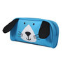 Voir la diapositive 2 : Bagtrotter BAGTROTTER Trousse scolaire rectangulaire 3D Chien Kids Bleue