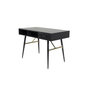 Voir la diapositive 2 : Paris Prix Bureau Design Avec Tiroir  Gold  110cm Noir