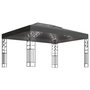 Voir la diapositive 1 : VIDAXL Tonnelle avec double toit et lumieres LED 3x4 m Anthracite