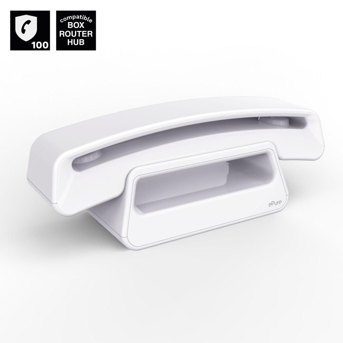 Alcatel Téléphone sans fil ePure Iconic Blanc