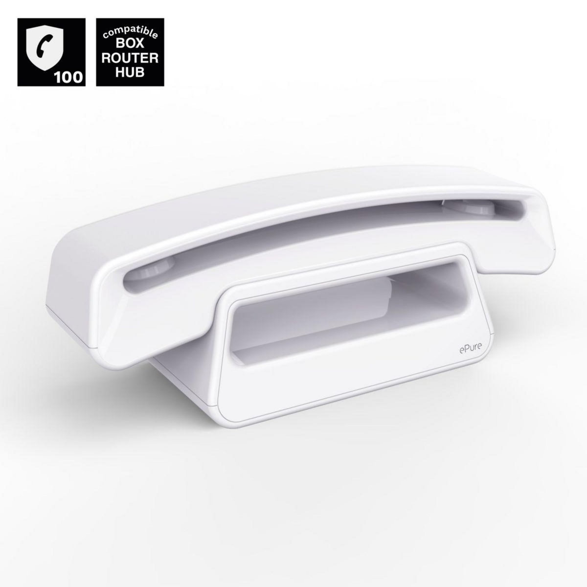 Alcatel Téléphone sans fil ePure Iconic Blanc