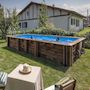 Voir la diapositive 2 : GRE Piscine bois Mango 6,18 x 3,20 x 1,33 m - Gré