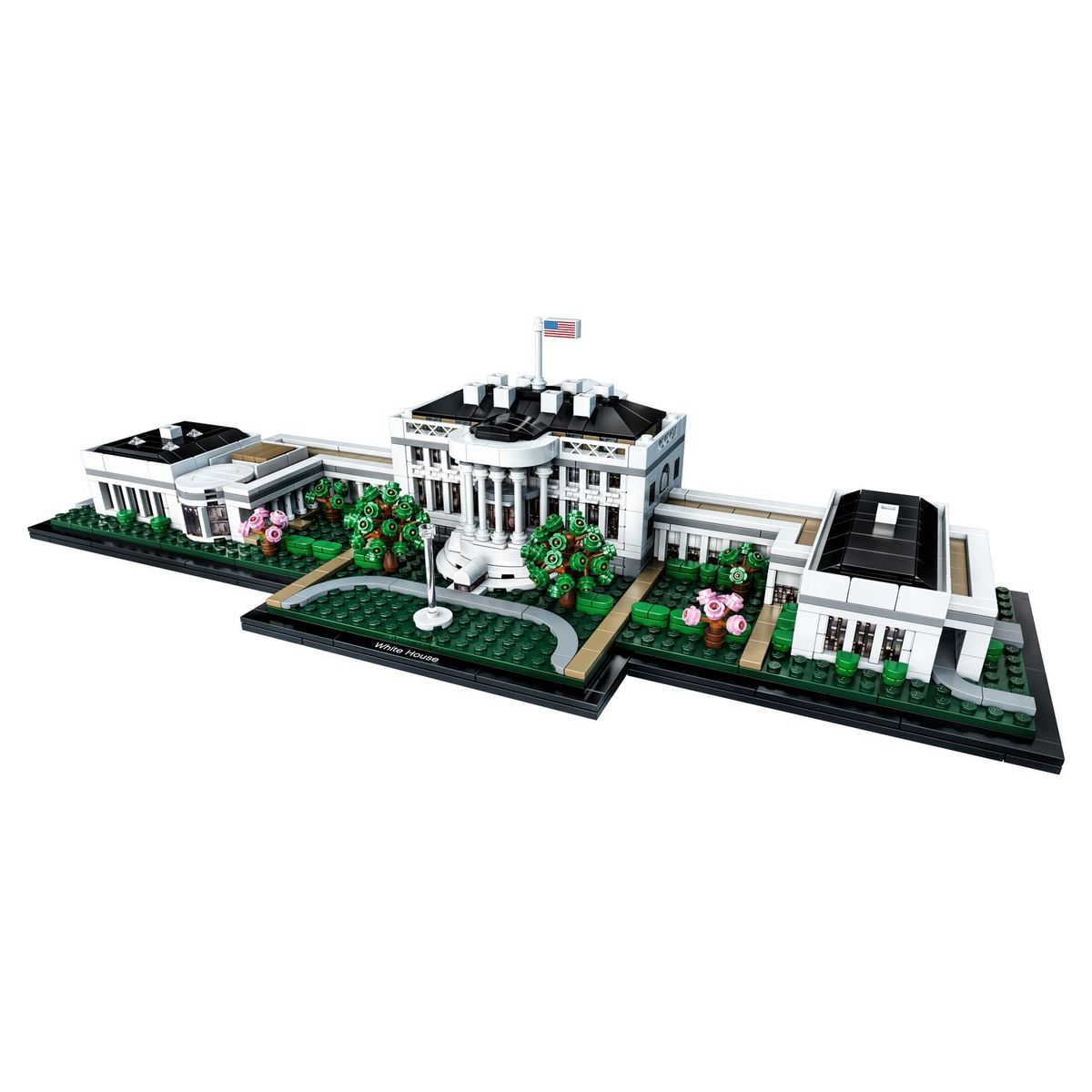 LEGO Architecture 21054 La Maison Blanche, Ensemble de Construction pour Adultes