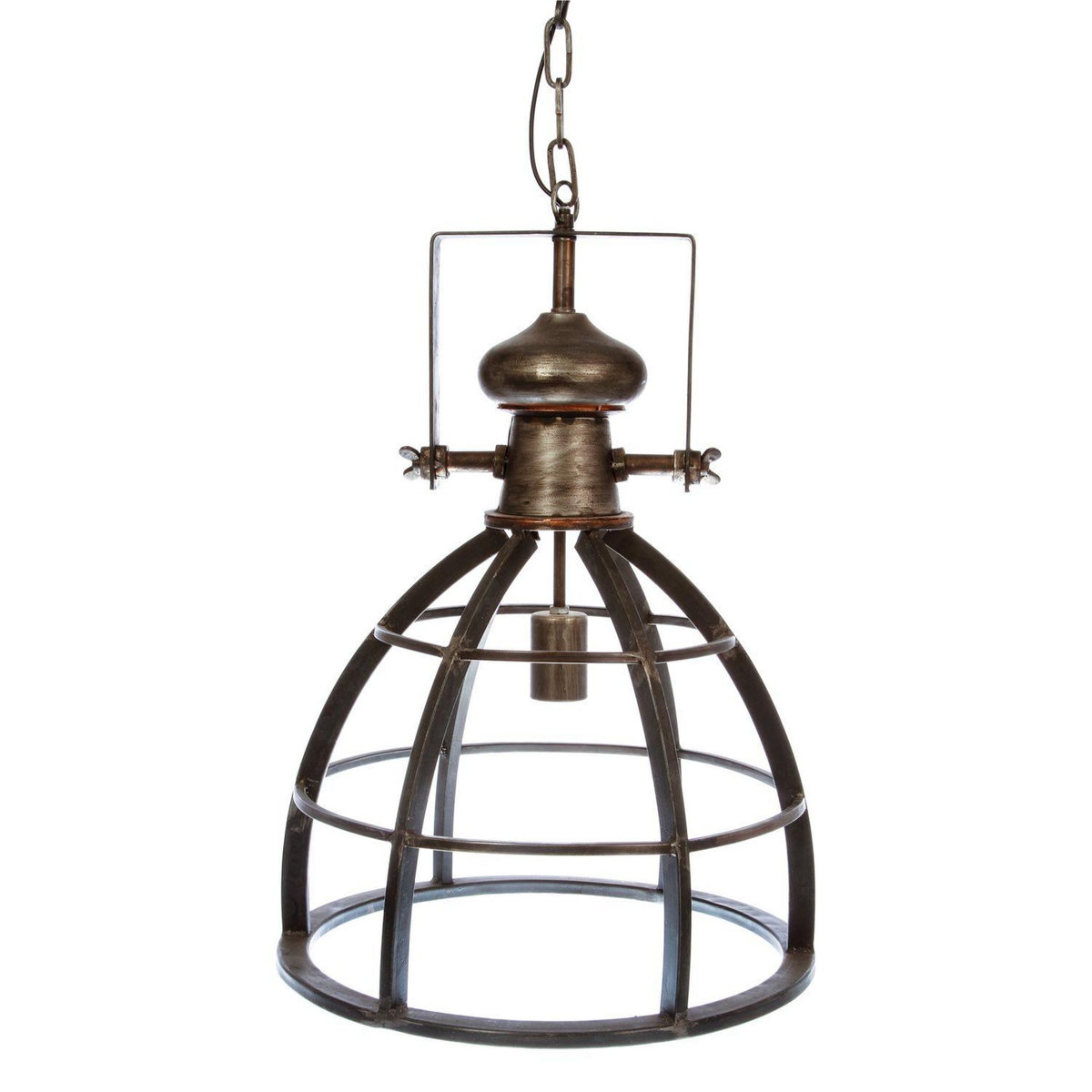 ATMOSPHERA Suspension en fer Factory - Diam. 40 cm - Etain