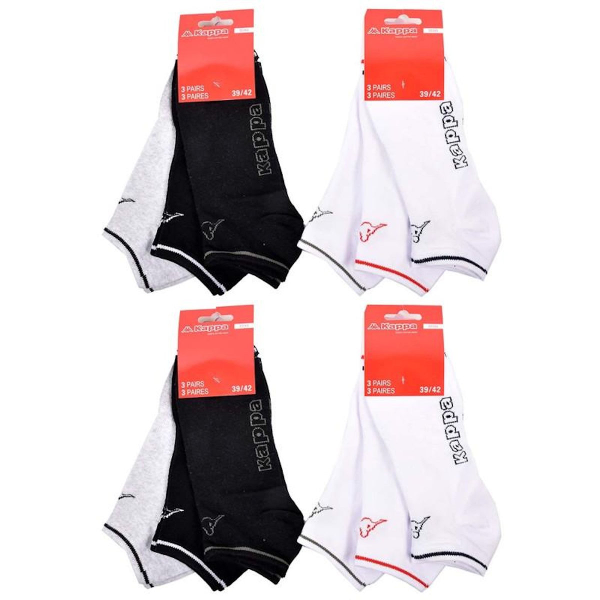 KAPPA Chaussettes KAPPA SNEAKER