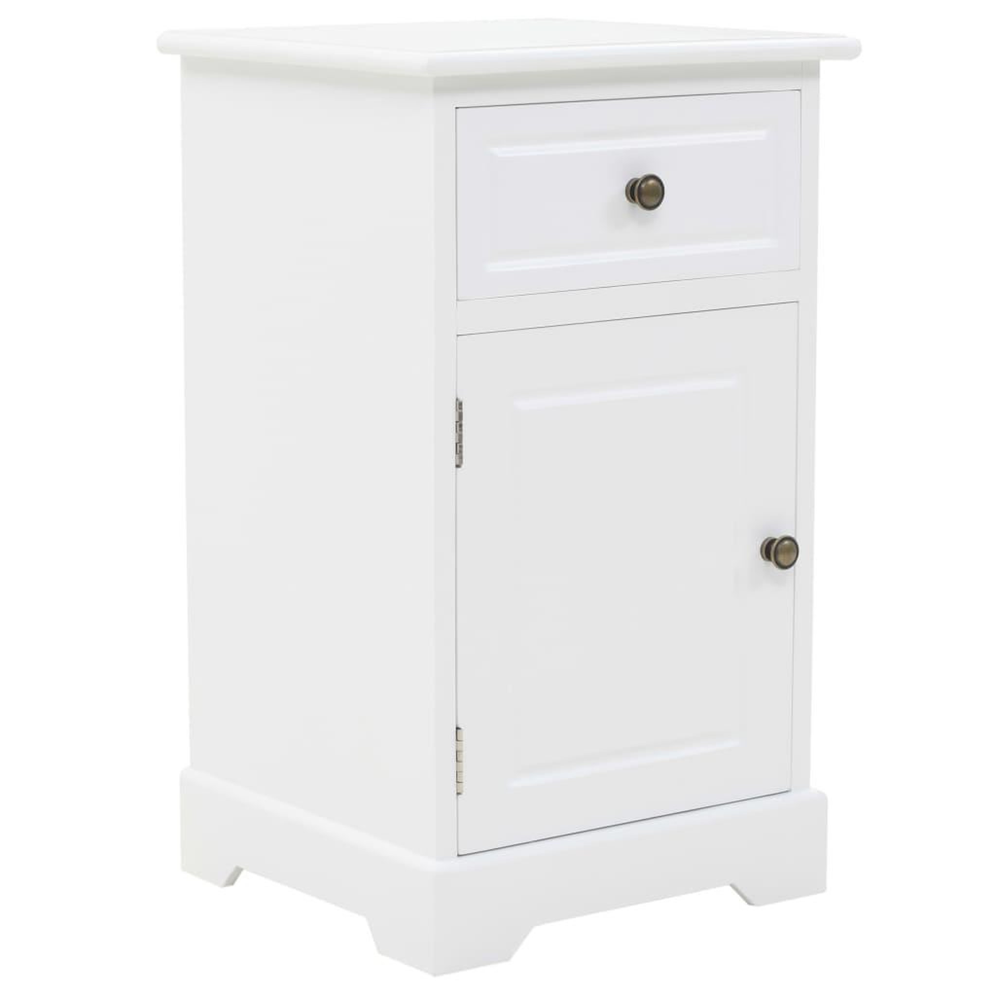 VIDAXL Table de chevet bois de pin 35x32x59 cm