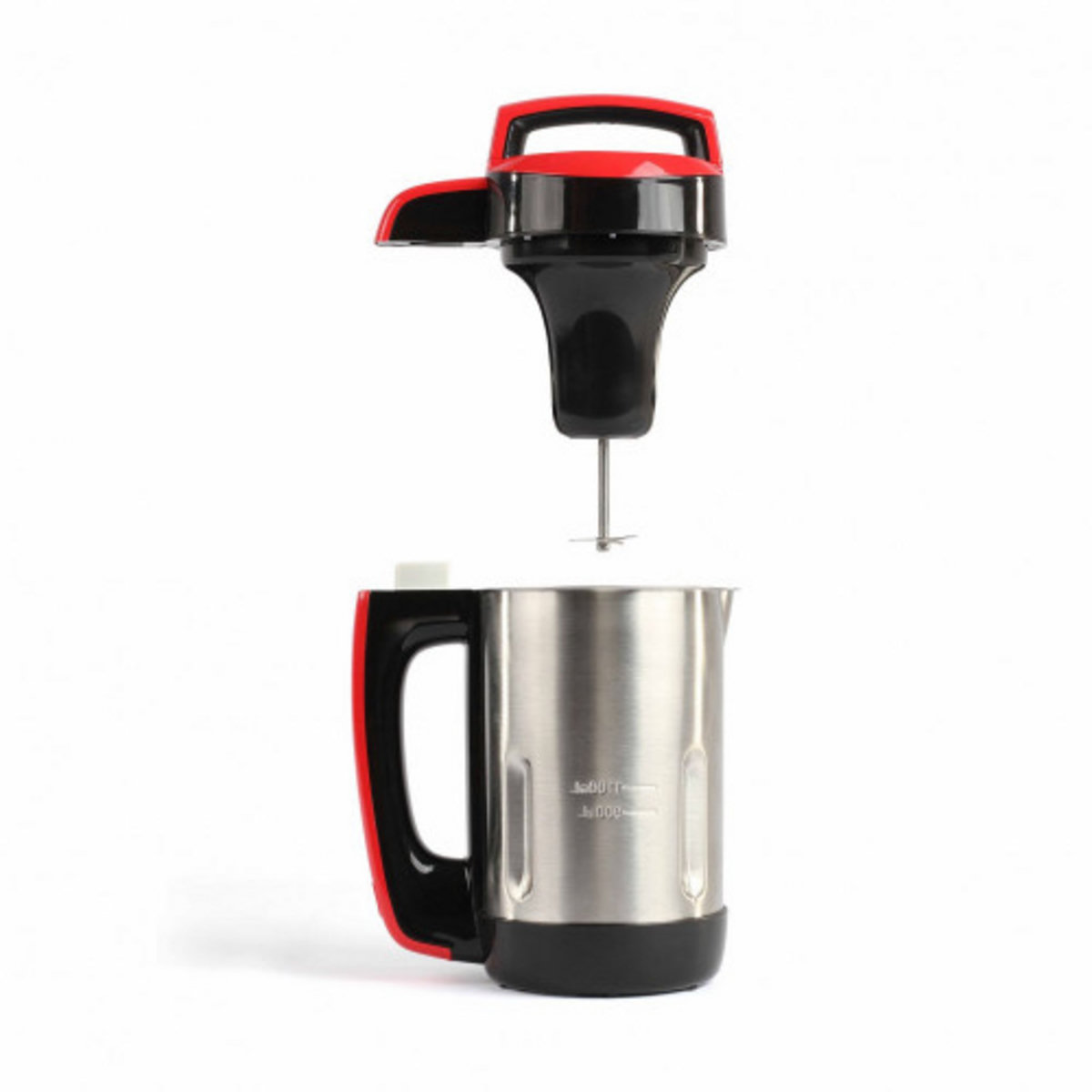 LIVOO Blender à soupe chauffant 1.1 litre avec bol acier