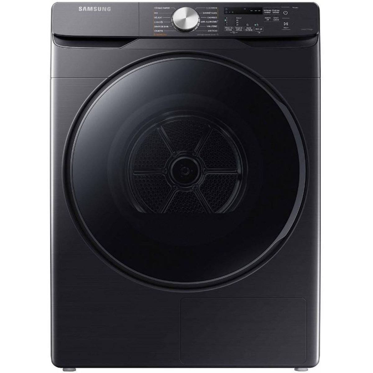 Samsung Sèche-linge pompe à chaleur avec condenseur 60cm 16kg noir mat - dv16t8520bv