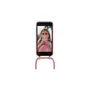 WOODCESSORIES Coque avec cordon iPhone 6/7/8/SE Tour de cou Bio rose