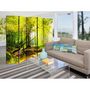 Voir la diapositive 2 : Paris Prix Paravent 5 Volets  Forest Clearing  172x225cm