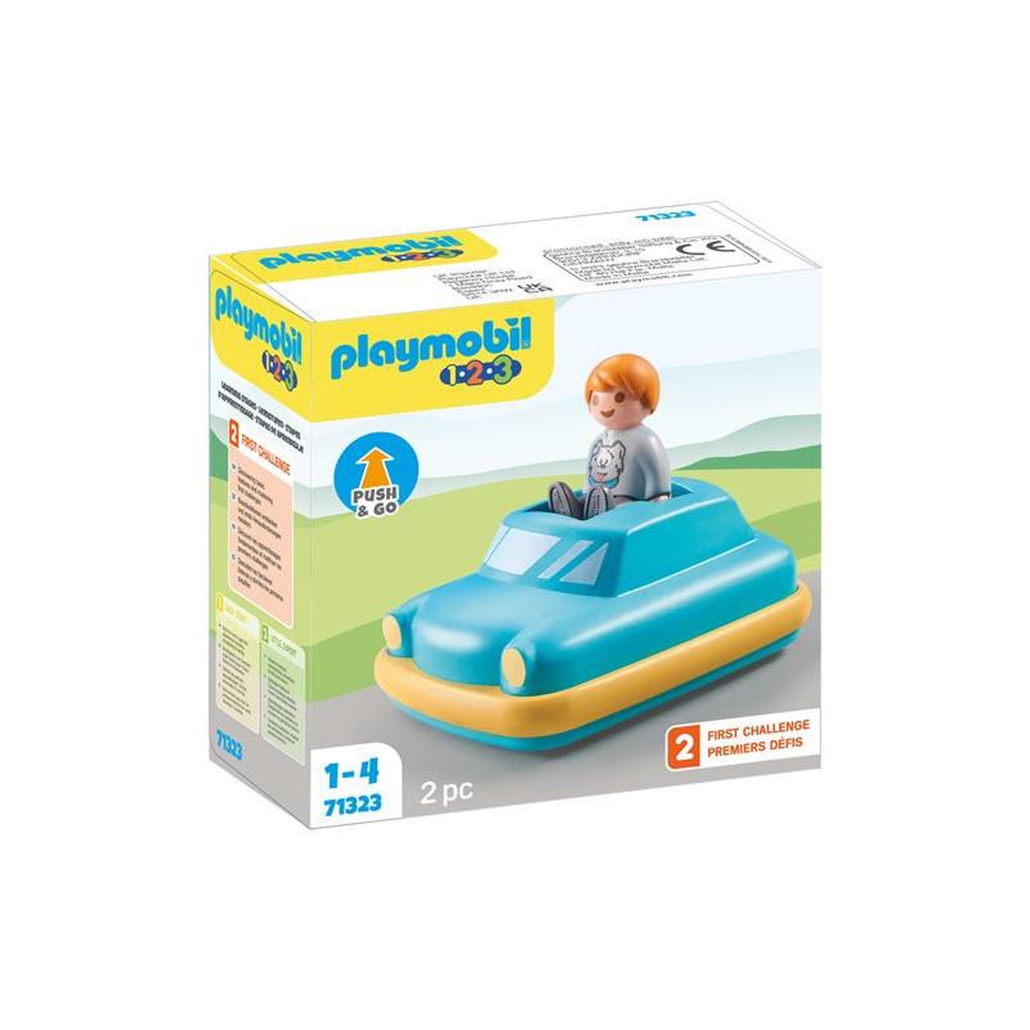 PLAYMOBIL Playmobil 1.2.3. 71323 Enfant avec voiture