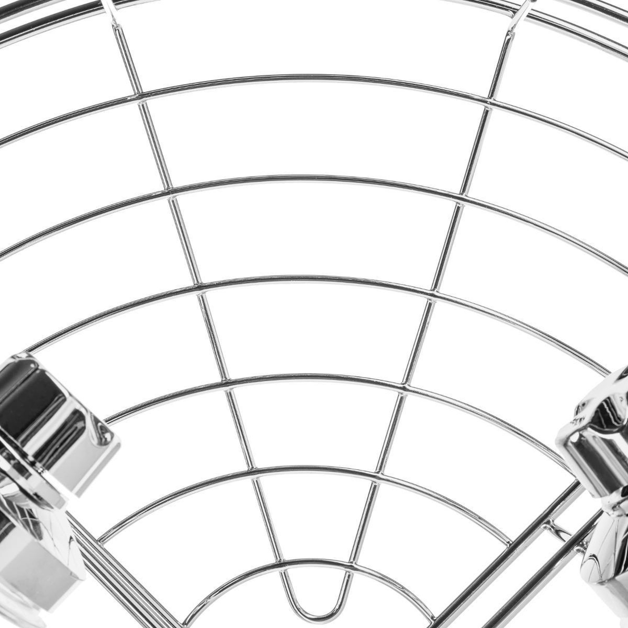 Voir la diapositive 3 : FIVE Etagère d'angle de douche  ventouse  26cm argenté