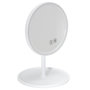 Voir la diapositive 1 : Paris Prix Miroir Lumineux Led Sans Fil  Enceinte  26cm Blanc