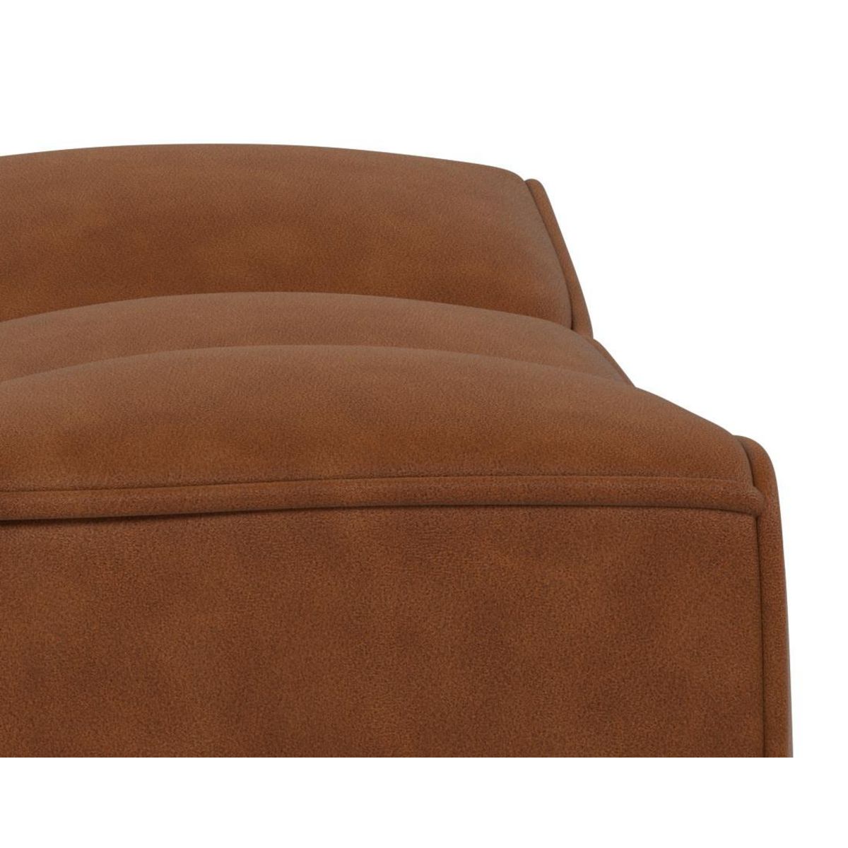 LISA DESIGN Alya - pouf en simili