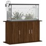 Voir la diapositive 4 : VIDAXL Support d aquarium chêne marron 101x41x58 cm bois d ingénierie