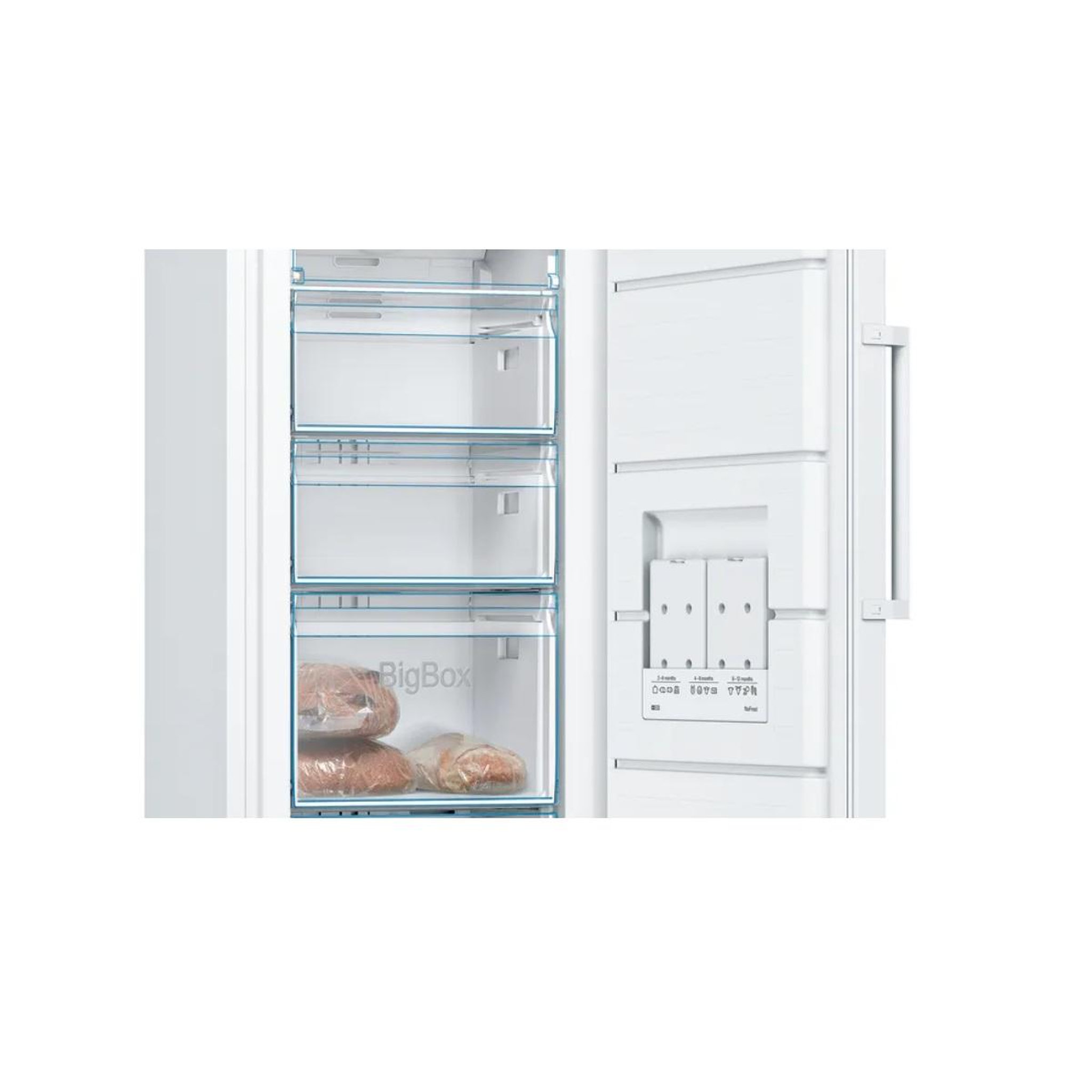 Voir la diapositive 4 : BOSCH Congélateur armoire 60cm 200l no frost - gsn29vwev