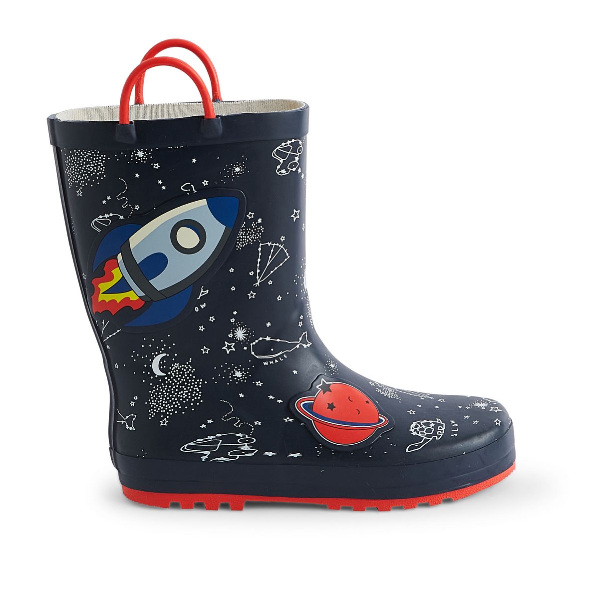 IN EXTENSO Bottes de pluie fusée garçon du 24 au 35