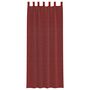 Voir la diapositive 4 : VIDAXL Rideaux en voile avec passe-tringles 2 pcs rouge bordeaux