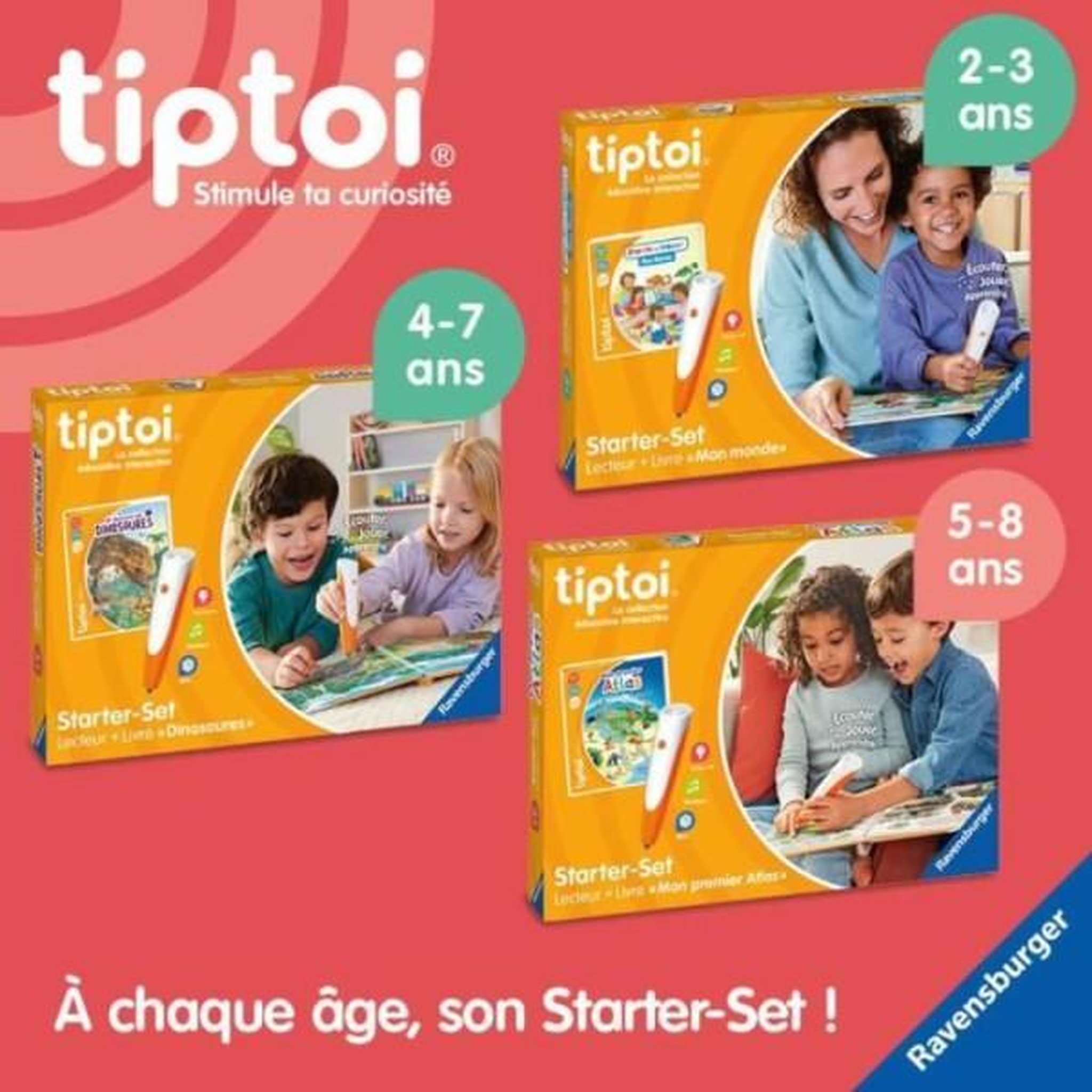 Voir la diapositive 4 : RAVENSBURGER Tiptoi starter encyclo, lecteur et livre, 00176, a partir de 5 ans, ravensburger