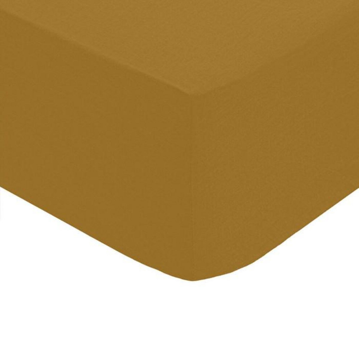 ATMOSPHERA Drap Housse 2 Personnes  Percale  180x200cm Mordoré