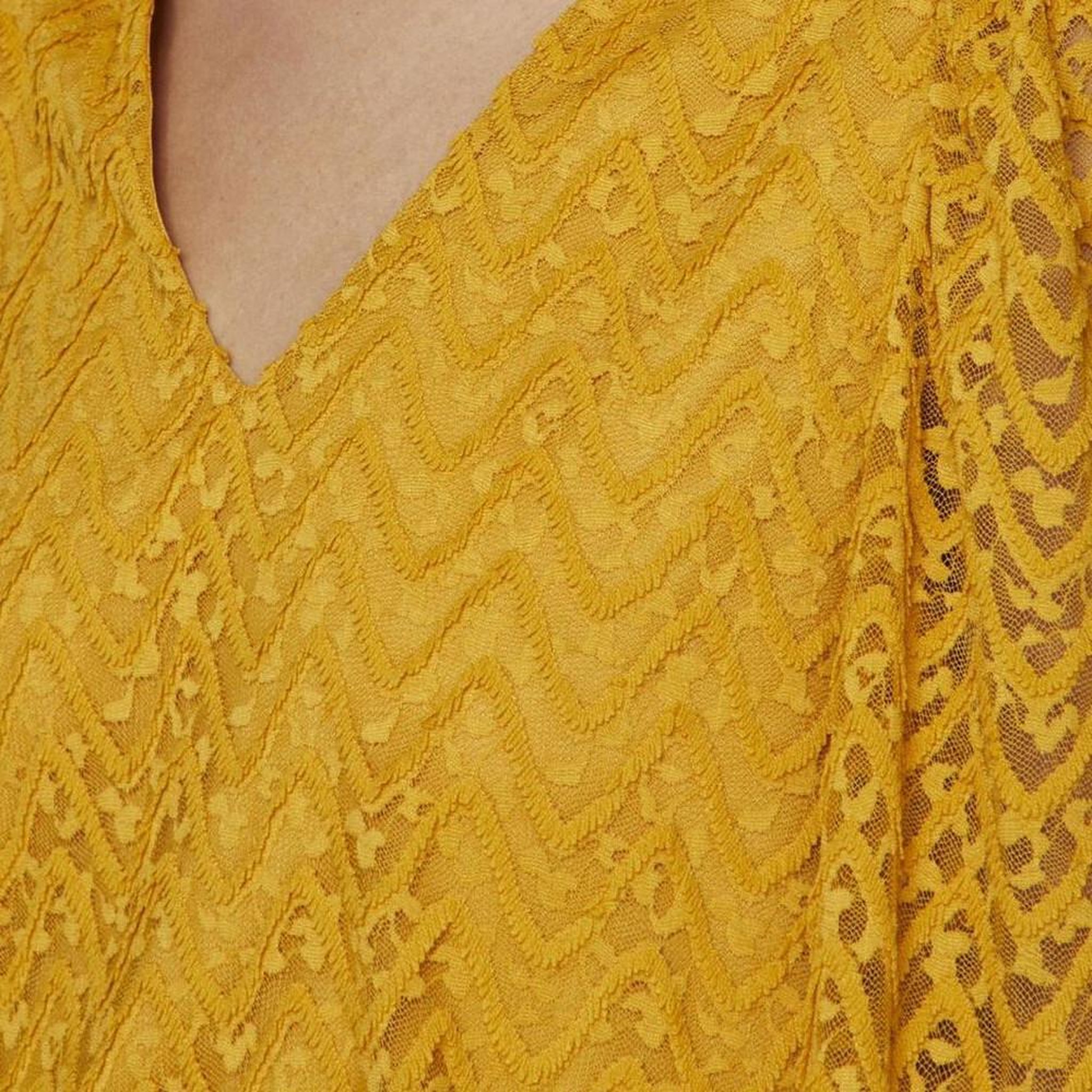 Voir la diapositive 5 : Vila Blouse Jaune Femme Vila Vifary