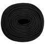 Voir la diapositive 3 : VIDAXL Corde de bateau Noir complet 10 mm 100 m Polypropylene