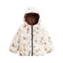 Voir la diapositive 3 : Petit Béguin Doudoune réversible enfant imperméable avec capuche Constellation