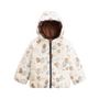 Voir la diapositive 3 : Petit Béguin Doudoune réversible enfant imperméable avec capuche Constellation