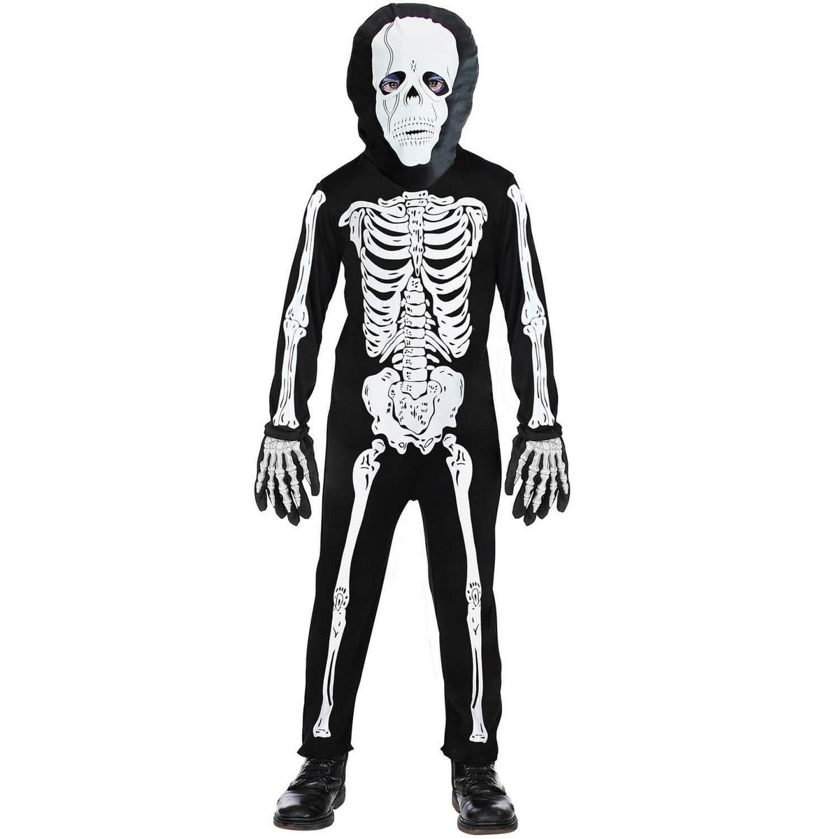 WIDMANN Déguisement squelette - Enfant - 5/7 ans (110 à 122 cm)