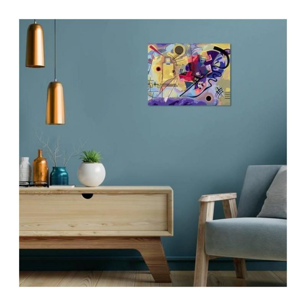 RAVENSBURGER CreArt grand format 30x40 cm Kandinsky, Des 12 ans, 23650, Ravensburger