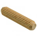 CENTRALE BRICO Lot de 100 chevilles bois brut HETTICH, l.35 mm